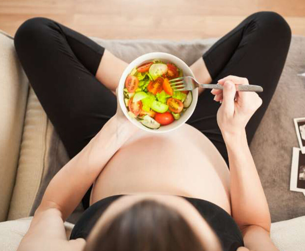 in gravidanza mangiare due volte meglio