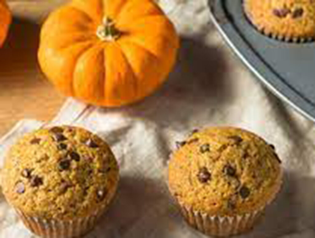 muffin zucca e cioccolato