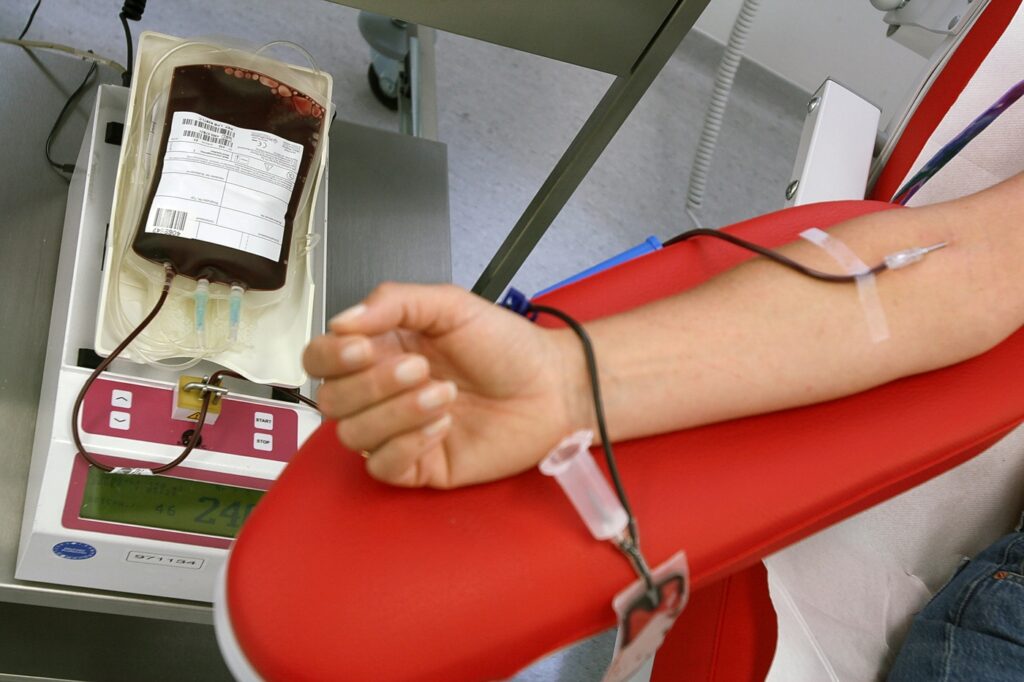 parto e donazione sangue