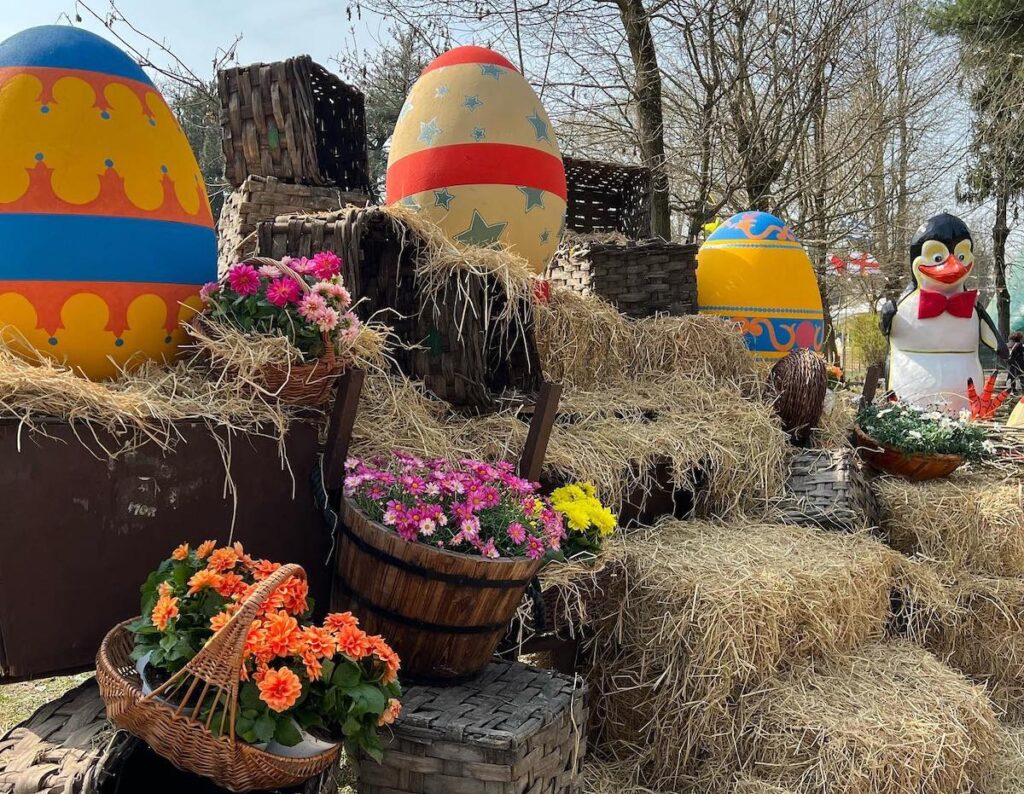 bambini mete per pasqua