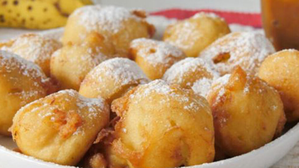 frittelle banana e limone